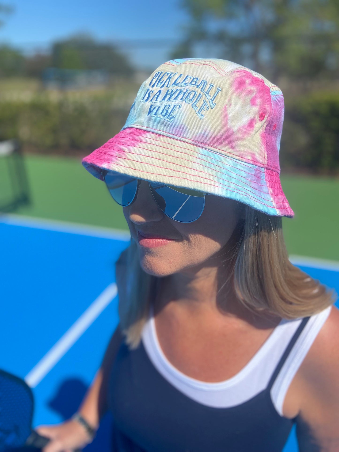 Pickleball is a Whole Vibe Bucket Hat