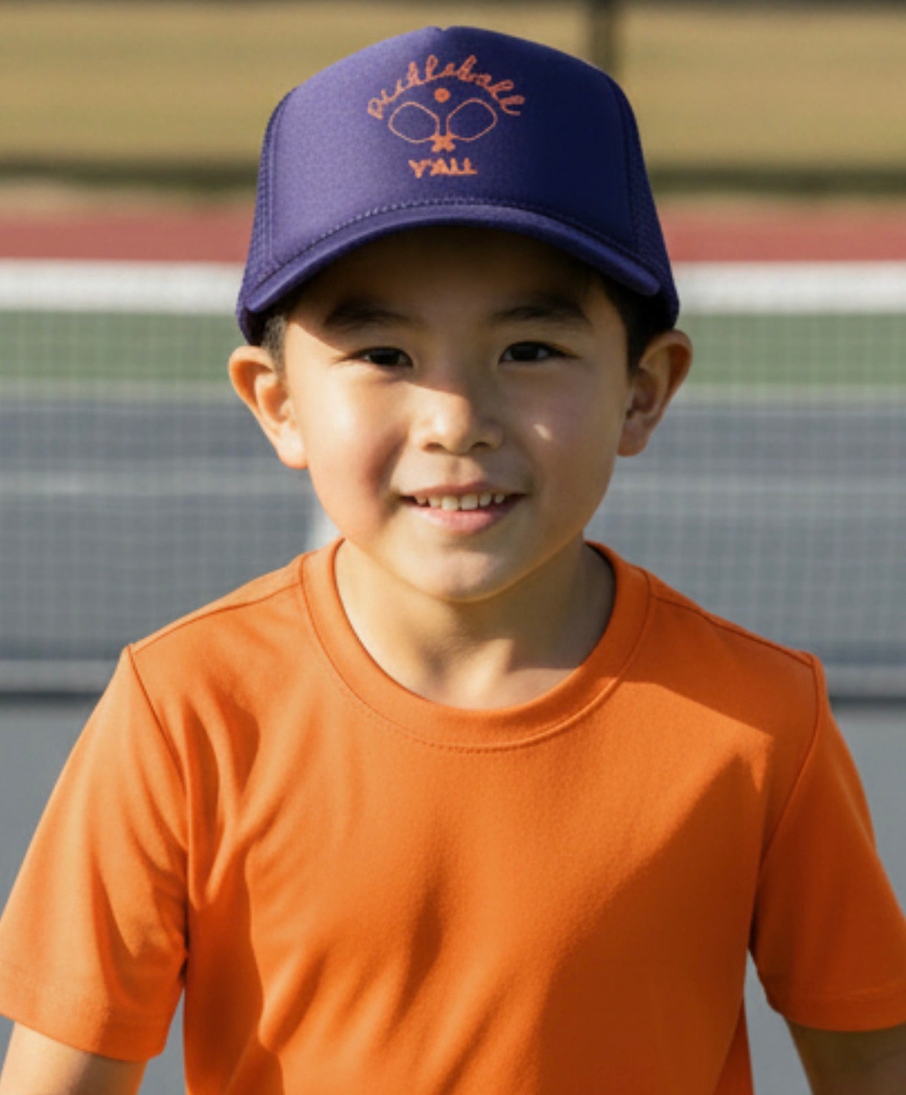 Kids Pickleball Y'ALL Trucker Hat