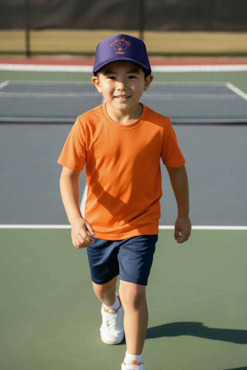 Kids Pickleball Y'ALL Trucker Hat