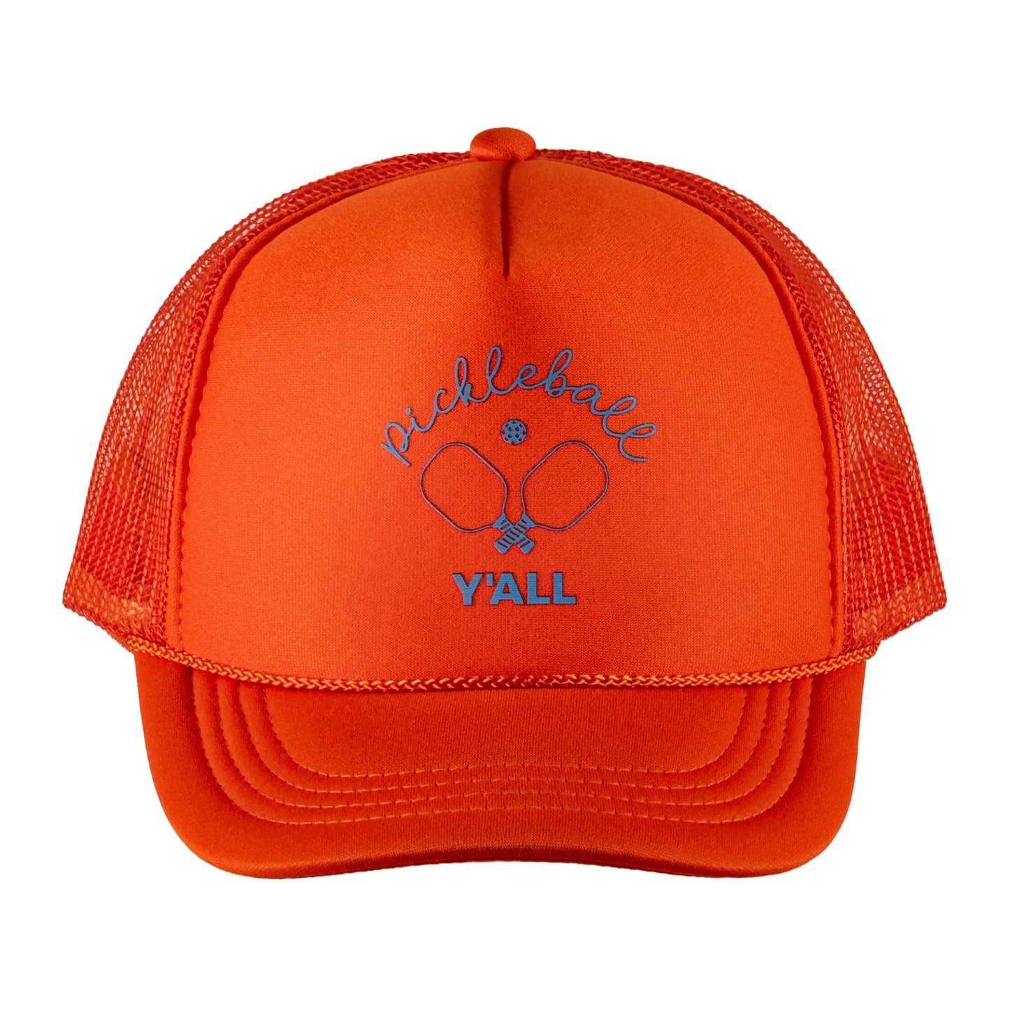 Kids Pickleball Y'ALL Trucker Hat