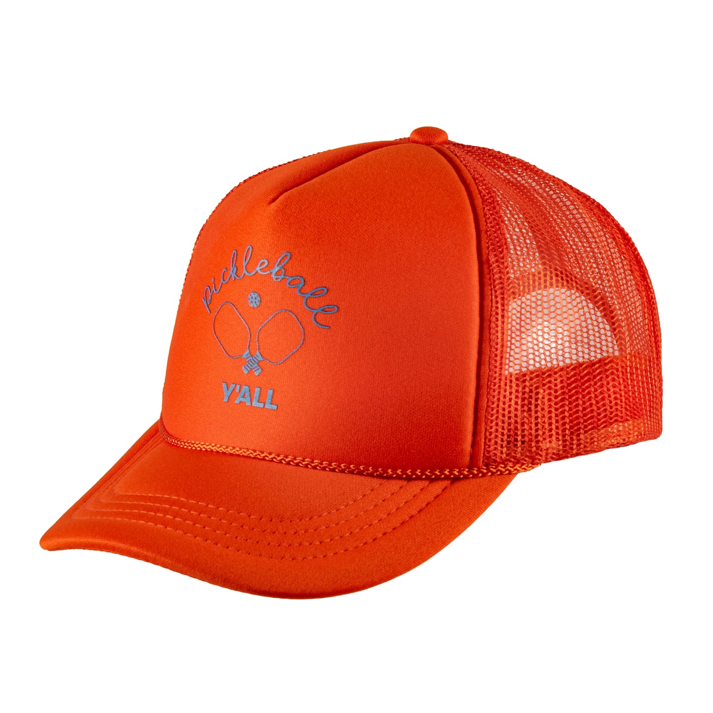 Kids Pickleball Y'ALL Trucker Hat
