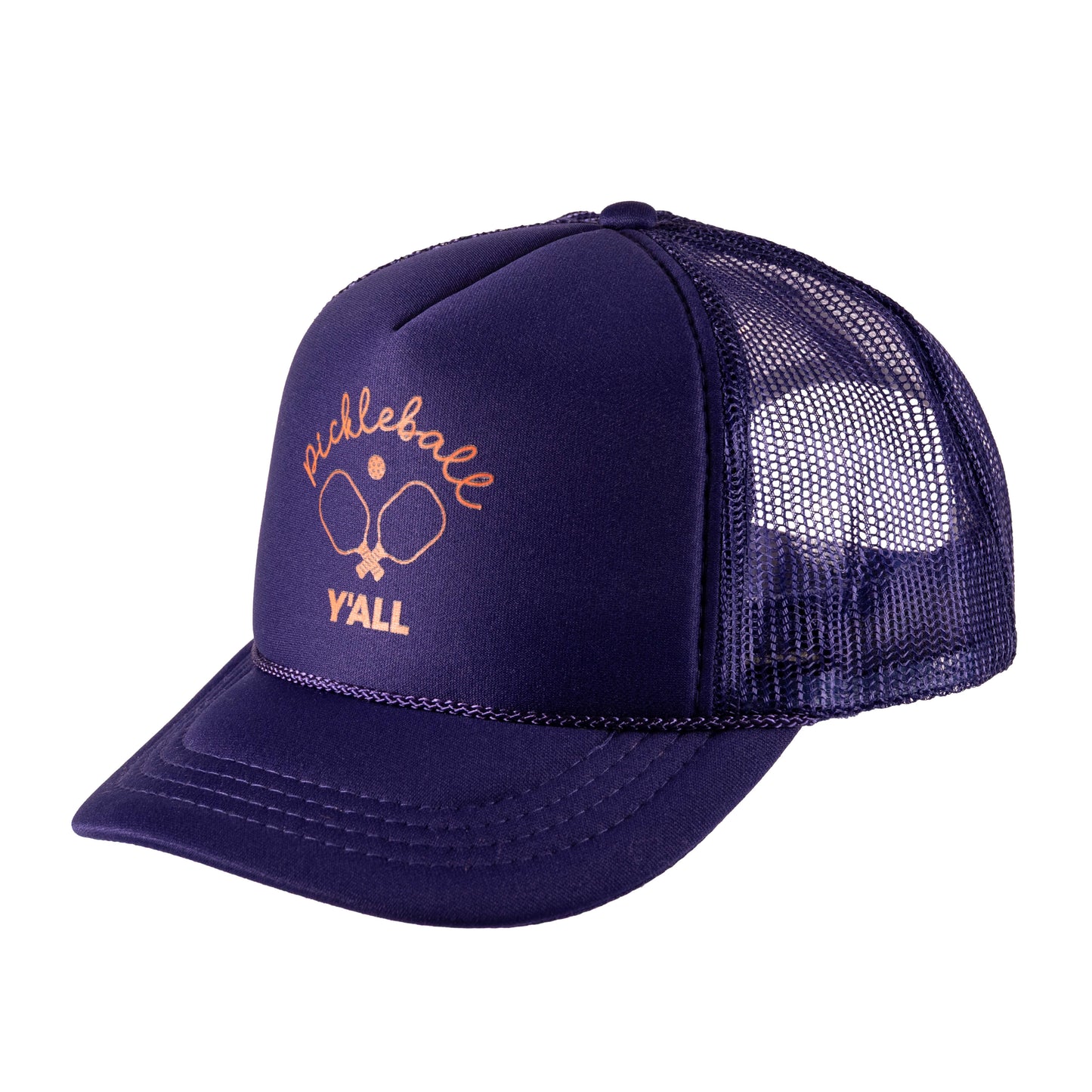 Kids Pickleball Y'ALL Trucker Hat