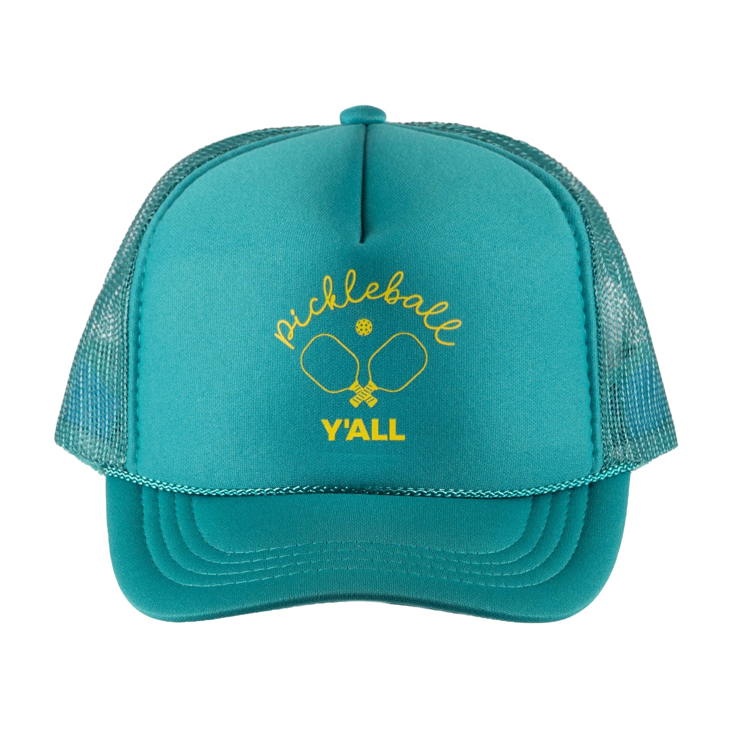 Kids Pickleball Y'ALL Trucker Hat