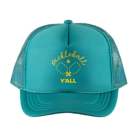 Kids Pickleball Y'ALL Trucker Hat