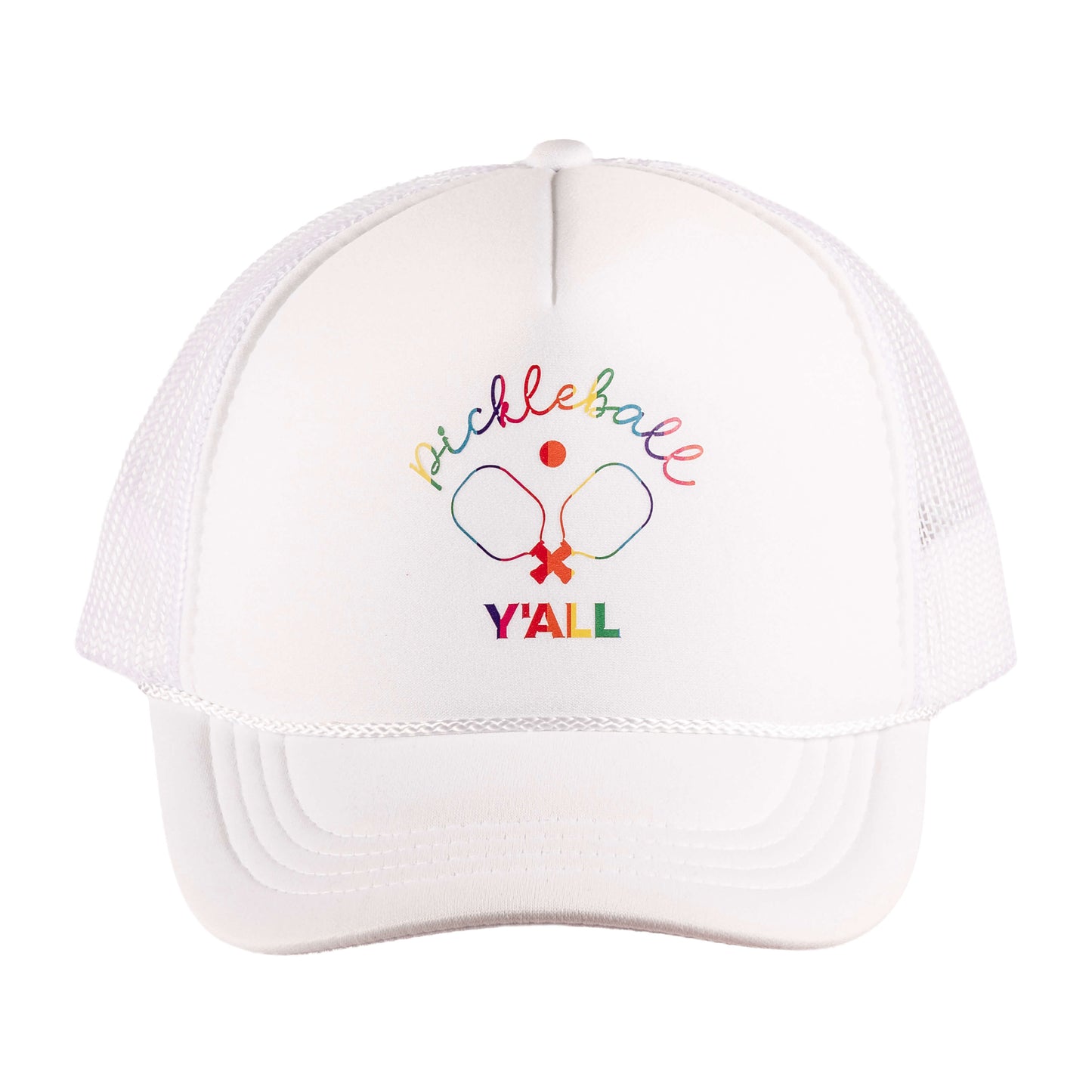 Kids Pickleball Y'ALL Trucker Hat