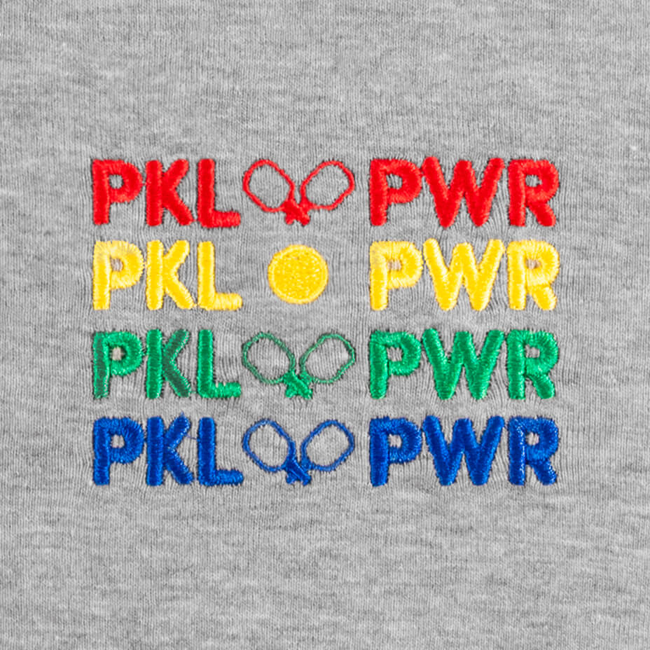 ❤️💛💚💙 Pickleball Power Shrunken tee