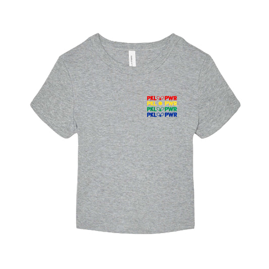 ❤️💛💚💙 Pickleball Power Shrunken tee