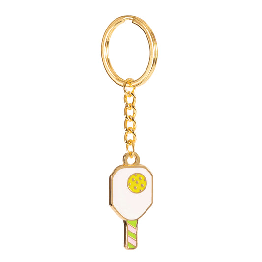 Pickleball Paddle Key Chain With Logo