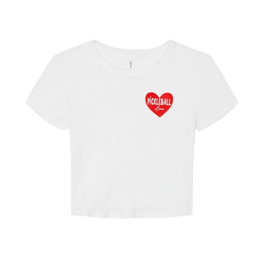 Pickleball ❤️ Shrunken Tee