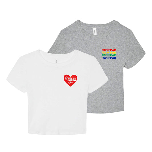 Pickleball ❤️ Shrunken Tee